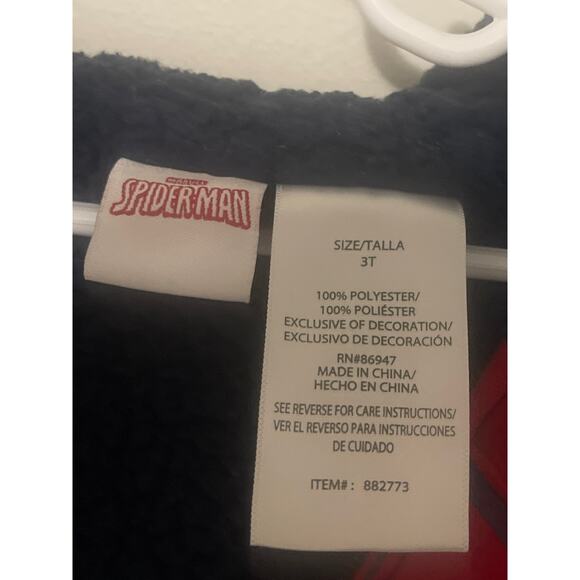 Marvel Spider-Man jacket size 3T - Picture 3 of 3